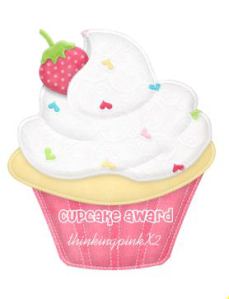 cupcake award strawberry